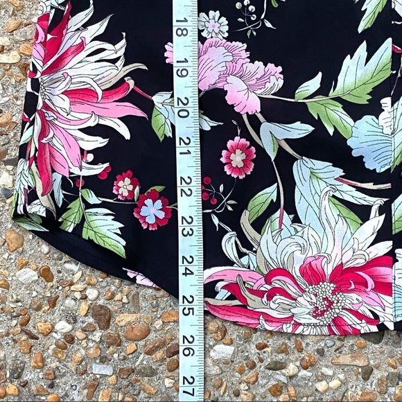 NWT EXPRESS Portofino Floral Blouse Size S Slim - Picture 4 of 6